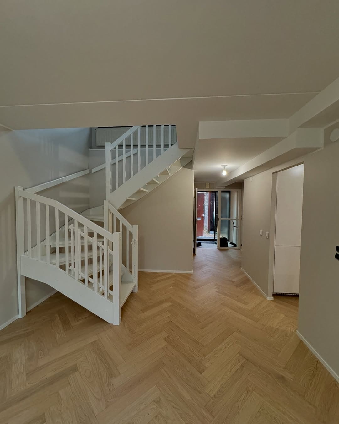 Completed interior construction and renovation project