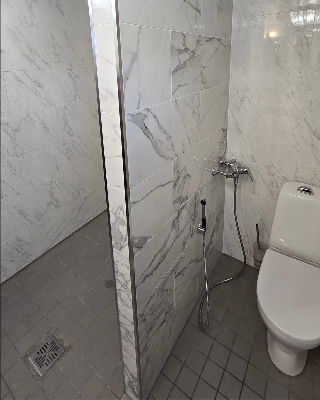Stylish completed bathroom renovation